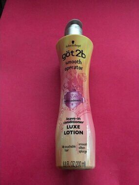 Got2b smooth leave in conditioner Luxe lotion NEW
